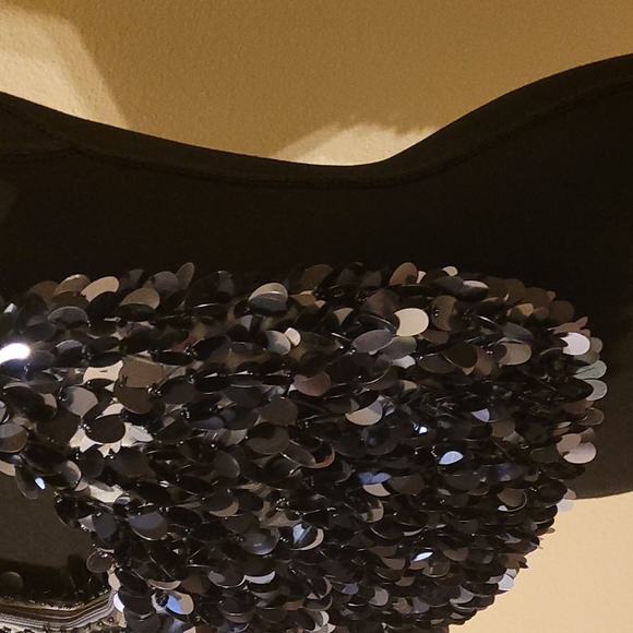 ❤HP❤️NWOT Pewter Disc Bling Handbag❤ - Picture 5 of 10